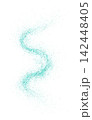 green Glitter Particle Abstract Background 142448405