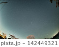 兵庫 猪名川天文台と桜の風景 142449321