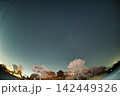兵庫 猪名川天文台と桜の風景 142449326