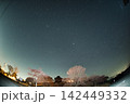 兵庫 猪名川天文台と桜の風景 142449332