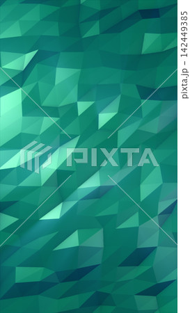 Abstract teal low poly geometric background with faceted polygon shapes, smooth gradients, and modern digital texture. Abstract teal low poly geometric background with faceted polygon shapes, smooth gradients, and modern digital texture. 142449385