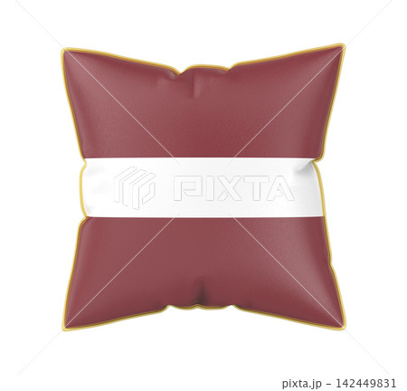 Pillow with the flag of Latvia Pillow with the flag of Latvia 142449831