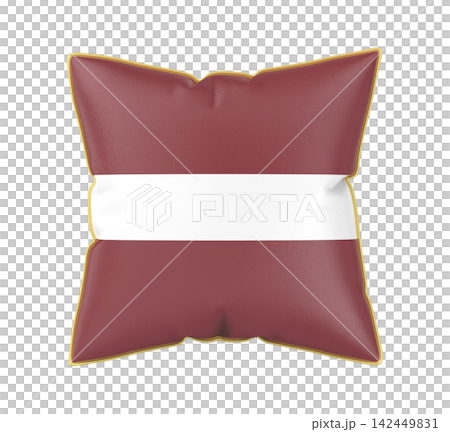 Pillow with the flag of Latvia Pillow with the flag of Latvia 142449831