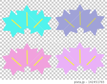 Pine tree image, colorful Pine tree image, colorful 142451783