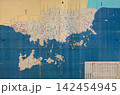江戸時代の古地図　1838年（天保9年）　天保国絵図・讃岐国（現在の香川県） 142454945