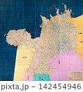 江戸時代の古地図　1838年（天保9年）　天保国絵図・豊後国（現在の大分県） 142454946