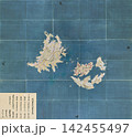 江戸時代の古地図　1838年（天保9年）　天保国絵図・隠岐国（現在の島根県・隠岐諸島） 142455497