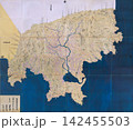 江戸時代の古地図　1838年（天保9年）　天保国絵図・陸奥国津軽（現在の青森県西部） 142455503
