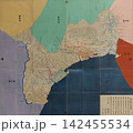 江戸時代の古地図　1838年（天保9年）　天保国絵図・駿河国（現在の静岡県中部・北東部） 142455534