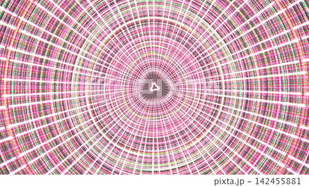 Colorful geometric pattern with circular design 142455881