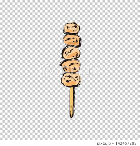 烤雞肉串(Yakitori)-雞腿肉 烤雞肉串(Yakitori)-雞腿肉 142457285