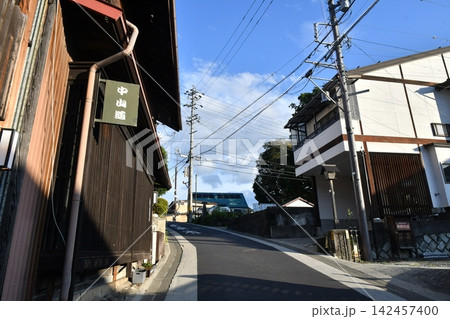 諏訪大社下社 街並み 諏訪大社下社 街並み 142457400