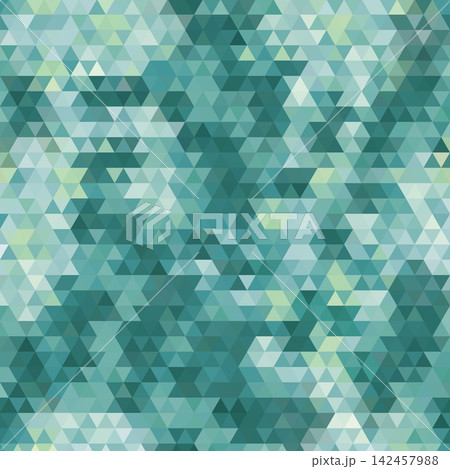 Modern abstract geometric background of turquoise and green triangles in low poly style for design. Eps 10 Modern abstract geometric background of turquoise and green triangles in low poly style for design. Eps 10 142457988