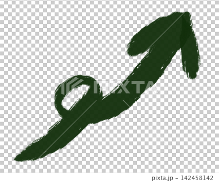 Hand-drawn style, dark green, bold brushstrokes, double-lined indicator arrows (PNG transparent background, background removed). Hand-drawn style, dark green, bold brushstrokes, double-lined indicator arrows (PNG transparent background, background removed). 142458142
