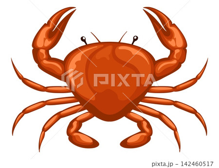 Red steamed crab 142460517
