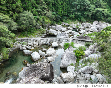 高知県いの町 岩川内沈下橋 高知県いの町 岩川内沈下橋 142464103