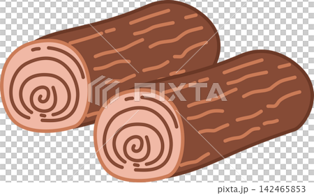 wooden logs pile forest illustration wooden logs pile forest illustration 142465853