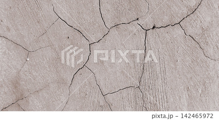 Cracked concrete texture with natural brown tones. Cracked concrete texture with natural brown tones. 142465972