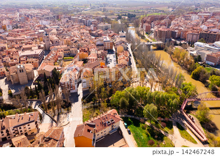 Drone photo of Aranda de Duero, Spain Drone photo of Aranda de Duero, Spain 142467248