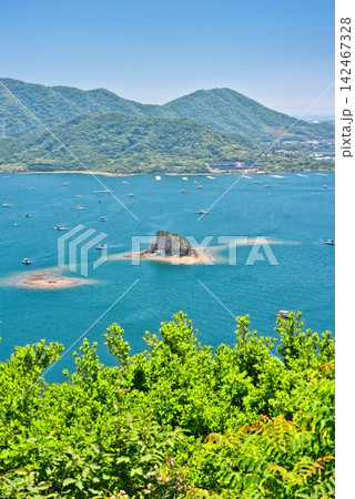 【四方見展望台】からの景色 (鳴門市) 【四方見展望台】からの景色 (鳴門市) 142467328