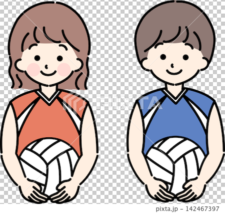 排球運動員 排球運動員 142467397