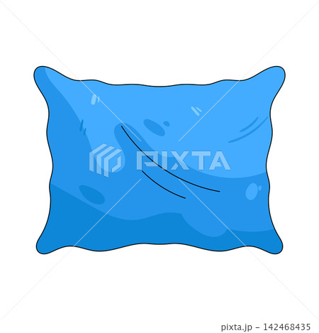 Illustration of pillow Illustration of pillow 142468435
