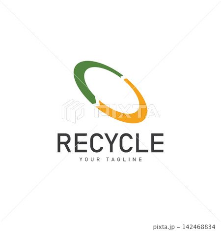recycle icons vector illustration design template 142468834
