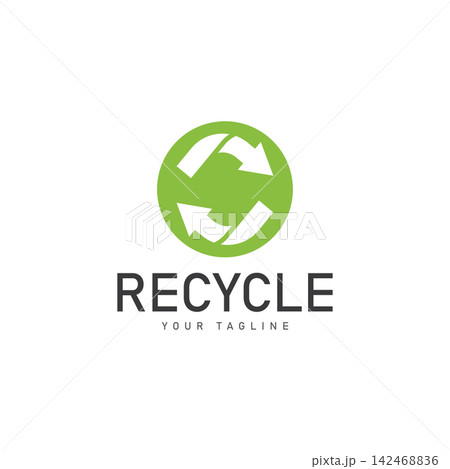 recycle icons vector illustration design template 142468836