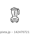 blender vector icon. home appliance icon line style. perfect use for logo, presentation, website, and more. modern icon design outline style 142470721