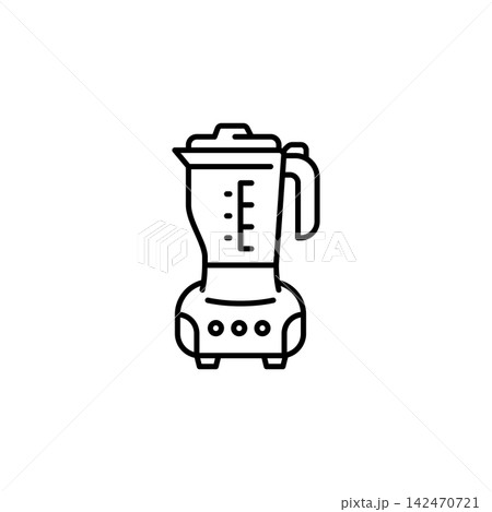 blender vector icon. home appliance icon line style. perfect use for logo, presentation, website, and more. modern icon design outline style 142470721