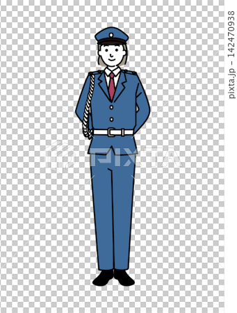 young female security guard young female security guard 142470938
