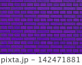 紫色の壁 142471881