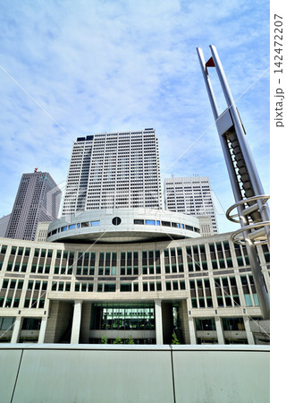 東京都庁と都議会議事堂 東京都庁と都議会議事堂 142472207