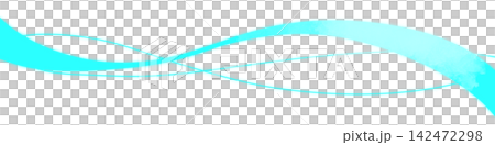 A subtly shimmering light blue flowing line A subtly shimmering light blue flowing line 142472298