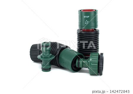 Gardening hose connectors and stop valve for efficient water management Gardening hose connectors and stop valve for efficient water management 142472843