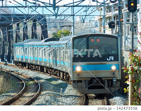 奈良線 205系 東福寺駅 奈良線 205系 東福寺駅 142473556