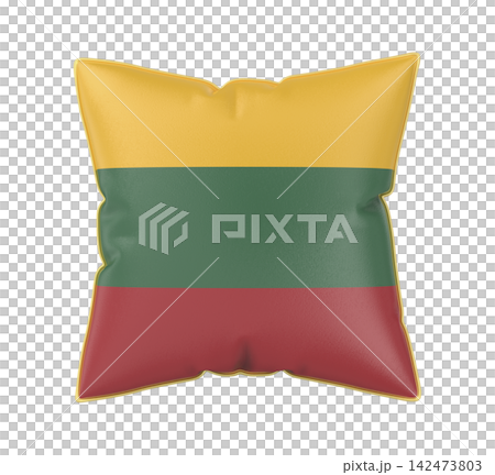 Pillow with the flag of Lithuania Pillow with the flag of Lithuania 142473803
