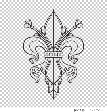 Fleur de lis symbol Fleur de lis symbol 142475400