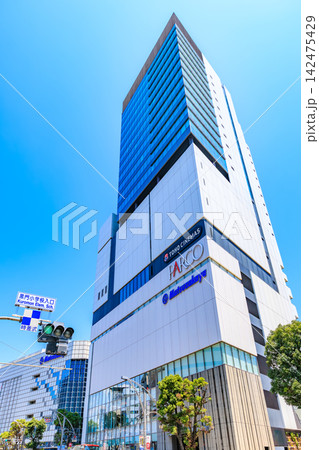 東京　台東区 上野　御徒町駅周辺の都市風景 142475429