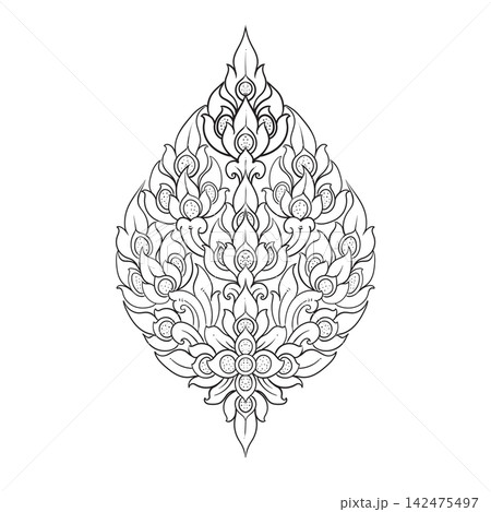 Traditional Thai Phum Khao Bin 142475497