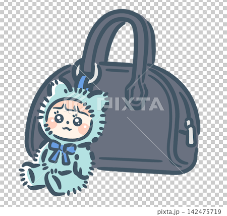plush keychain 142475719