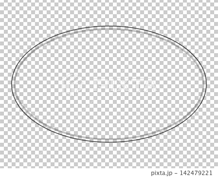 A simple round decorative frame A simple round decorative frame 142479221