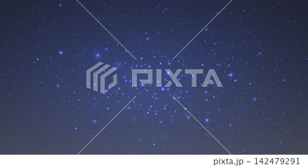 Dark blue background with numerous glittering stars creating a cosmic atmosphere Dark blue background with numerous glittering stars creating a cosmic atmosphere 142479291