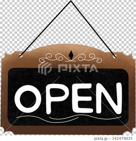 wooden closed sign wooden closed sign 142479835