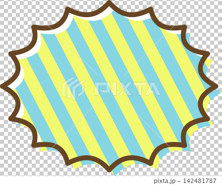 Individual speech bubble icons with patterns Individual speech bubble icons with patterns 142481787