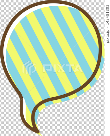 Individual speech bubble icons with patterns Individual speech bubble icons with patterns 142481803