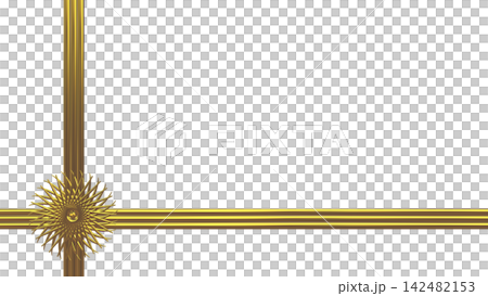A luxurious gold decorative frame with a transparent background and high-quality 3D design elements. A luxurious gold decorative frame with a transparent background and high-quality 3D design elements. 142482153