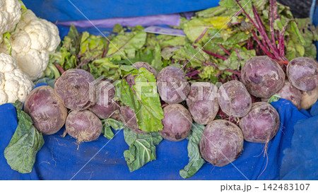 Beetroot Vegetables Farmers Market Beetroot Vegetables Farmers Market 142483107