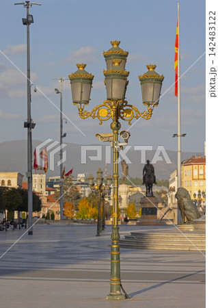 Street Lantern in Skopje Street Lantern in Skopje 142483122