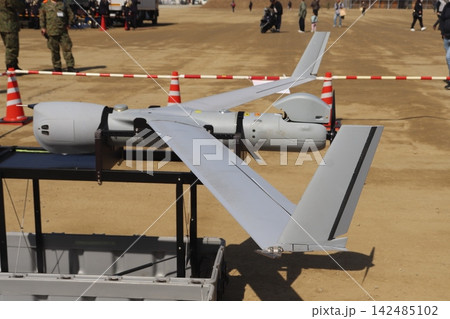 陸上自衛隊の偵察ドローン「スキャンイーグル」 142485102